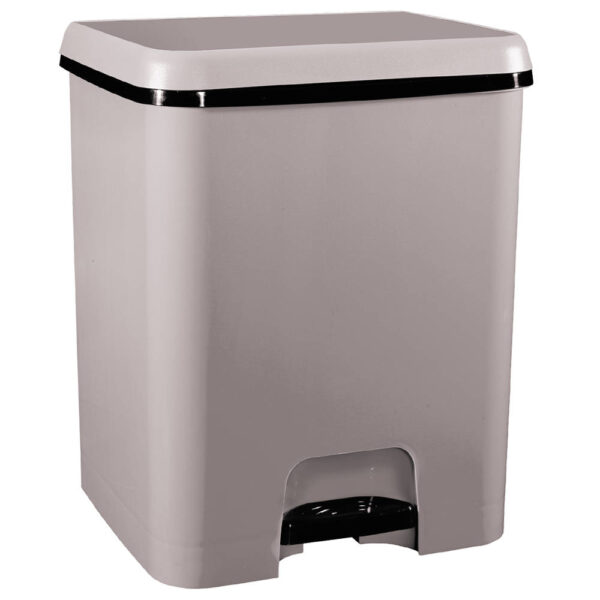 2549.jpg Cubo de Basura con Pedal | 37 litros | Cubo Reciclaje | Cubo de Basura Orgánico Cocina | 1 unidad Piezas Extraíbles | Limpieza Fácil |