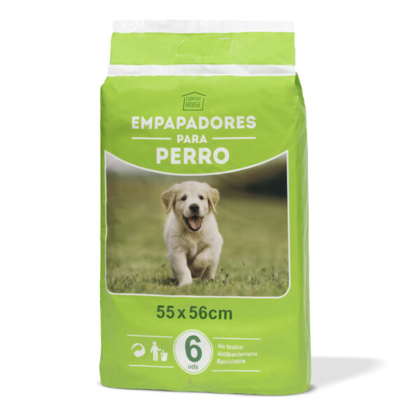 55x56x3.jpg Empapadores para Perro - Paquete de 36, 48, 96, 144 y 192 Unidades - Máxima Absorción