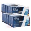 719cB8iKzHL._SL1500_.jpg COM-FORT HOUSE - Guantes nitrilo desechables - Color Azul- Colección Touch - Guantes de Látex sin Polvo - Disponible en tallas XS, 1000und