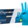 71PUBLqF61L._SL1500_.jpg COM-FORT HOUSE - Guantes Nitrilo Resistentes - Color Azul- Colección Extreme Lite - Guantes de Látex sin Polvo - Disponible en tallas, L 100 und