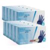 COM-FORT HOUSE - Guantes nitrilo desechables - Color Azul- Colección Softskim - Guantes de Látex sin Polvo - Disponible en tallas  M, 1000und