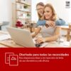 Folios Marca Smart Copy | Caja 500 Folios | DIN A4 y 80 grs | Paquetes para Oficina, Hogar | Folios para Impresoras Láser y de Inyección-Fotocopiadora-Fax | Pack de 15 Paquetes