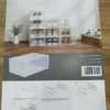 Caja para Zapatos Transparente | Cajas Organizadoras | Almacenamiento de Zapatos Plegables y Apilables | Mueble Zapatero | Cajas Almacenaje Plástico Con Separador |