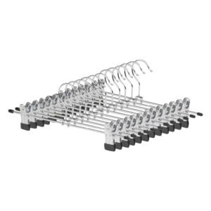 Percha de metal con pinzas