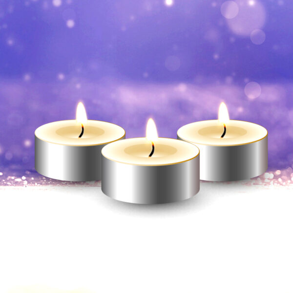 Velas Blancas | Unidades | Velas de Té Calientaplatos | Tealight | Velas Decorativas Sin Perfume | Velas para Cena Romantica en Casa |